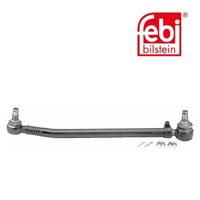 Febi 15756 Drag Link For LR Hand Drive Black With Castellated Nut And Split Pins