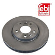 Febi 171469 Brake Disc Front Premium Fits Renault Talisman 2015 - 2022