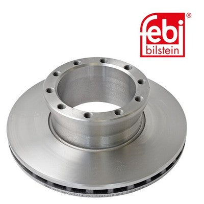 Febi 07314 Brake Disc Front Axle Premium Grade Durable High Performance