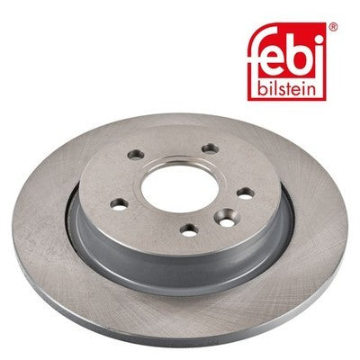 Febi 105714 Brake Disc Rear High Performance Fits Volvo V40 2014 - 2019