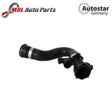 AutoStar Germany Upper Radiator Hose 17123415433 for BMW X3 E83 3.0L 2007-2010