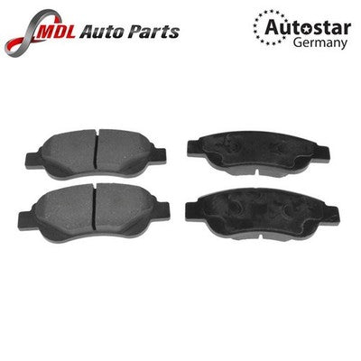 AUTOSTAR GERMANY BRAKE PAD CERAMIC 04465YZZDTCR