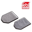 Febi 21702 Cabin Filter Set Premium High Performance Fits Audi A8 1998 - 2002