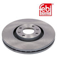 Febi 30402 Brake Disc Front Axle Premium Fits Citroën C4 2004 - 2011