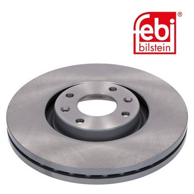 Febi 30402 Brake Disc Front Axle Premium Fits Citroën C4 2004 - 2011