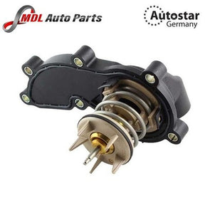 AutoStar Germany Engine Coolant Thermostat Kit 06E121111AD for Audi A4 A5 A6 Q5
