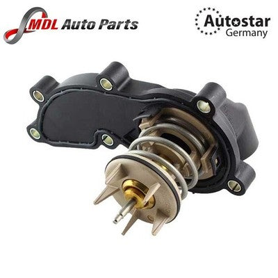 AutoStar Germany Engine Coolant Thermostat Kit 06E121111AD for Audi A4 A5 A6 Q5