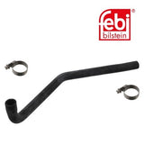Febi 49107 Coolant Hose Black With Clamps Durable Standard High Performance