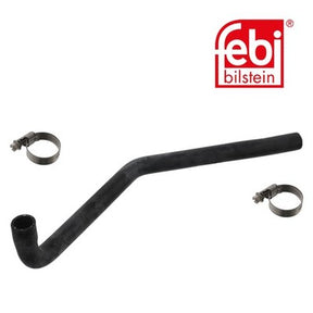 Febi 49107 Coolant Hose Black With Clamps Durable Standard High Performance