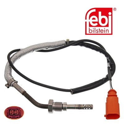 Febi 49274 Exhaust Gas Temperature Sensor Premium Fits VW Polo 2001 - 2009