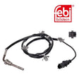 Febi 100843 Exhaust Gas Temperature Sensor Fits Opel Mokka / Mokka X 2012 - 2019