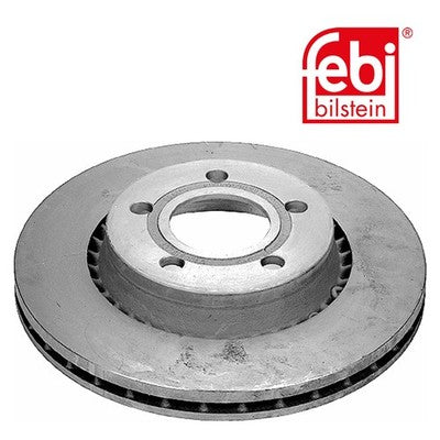 Febi 08359 Brake Disc Front Axle Standard Premium Fits Audi 100 1984 - 1988