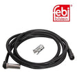 Febi 104530 ABS Sensor Rear Axle Left Right With Bush Premium High Performance