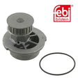 Febi 01257 Water Pump Cast Aluminium Standard Fits Opel Kadett 1984 - 1989