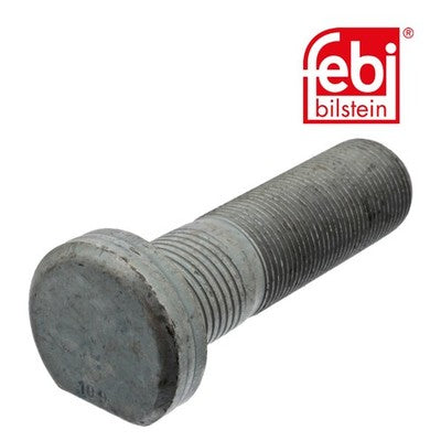 Febi 44322 Wheel Stud Zink Flake Coated Knurled Bolt Steel High Performance