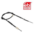 Febi 106226 Premium Brake Cable Rear High Performance Fits Ford Mondeo 2004-2007