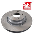 Febi 24469 Brake Disc Front Axle High Performance Fits BMW X1 2011 - 2015