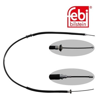 Febi 49619 Premium Brake Cable Left Rear Right Fits Fiat Punto 1999-2010
