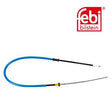 Febi 101809 Premium Brake Cable Rear Right Fits Nissan Kubistar 2005-2009