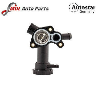 AutoStar Germany Thermostat Housing Assembly 11531486703 for BMW Models