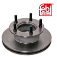Febi 07396 Brake Disc Standard Premium Quality Fits Mercedes-Benz MB 1990 - 1996