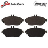 Ceramic Front Brake Pad Set 0004209104CR for Mercedes-Benz W176, CLA-Class