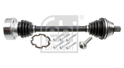 Febi 182590 Drive Shaft Front Axle Left With Nut Fits Audi A3 2014 - 2016