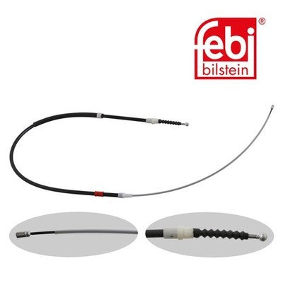 Febi 30766 Premium Brake Cable Left Rear Right Fits VW Touran 2003-2010