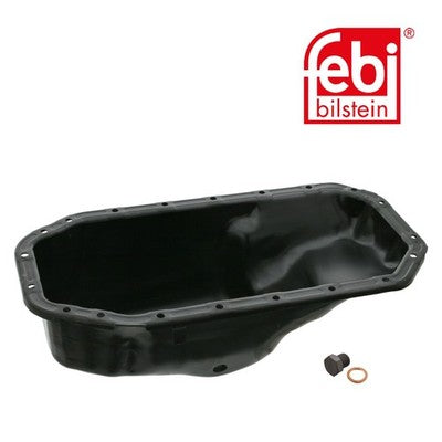 Febi 18426 Oil Pan Steel Premium Durable Fits Audi 50 1974 - 1978