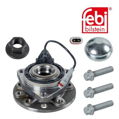 Febi 31136 Wheel Bearing Kit Front Axle Left Right Fits BMW 5 Series 1998 - 2003