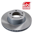Febi 10753 Brake Disc Front High Performance Fits BMW 5 Series 1998 - 2000