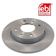Febi 22834 Brake Disc Rear High Performance Fits Mitsubishi Colt 2010 - 2012