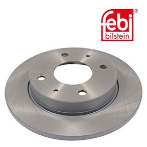 Febi 22834 Brake Disc Rear High Performance Fits Mitsubishi Colt 2010 - 2012