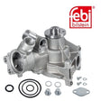 Febi 09107 Water Pump Cast Aluminium Premium Fits Mercedes-Benz 124 1992 - 1993