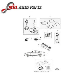 Land Rover Genuine Smoking Pack kit C2Z11568 XF 2009 - 2015
