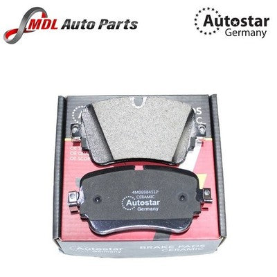Ceramic Brake Pad Set 4M0698451P for Audi A6, A8, Q7, Q8, Volkswagen Touareg III