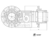 Febi 182087 Wheel Hub Rear Axle Standard Durable High Performance Premium Grade