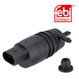 Febi 109290 Windscreen Washer Pump Standard Fits Vauxhall Astra 2013 - 2018