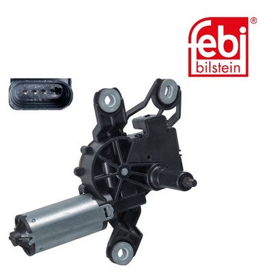 Febi 106682 Wiper Motor Rear Premium High Performance Fits VW Polo 2014 - 2017