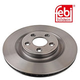 Febi 106299 Brake Disc Rear Axle Premium Fits Jaguar XJ 2009 - 2019