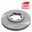 Febi 44034 Brake Disc Front High Performance Fits Ford Transit 2011 - 2014