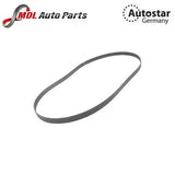 AutoStar Germany V-Ribbed Belt 7PK1629 for BMW E31, F01, F02, F03, F04, E39