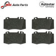 AutoStar Germany Front Brake Pads 1634200820 Mercedes M-Class W163 ML320 ML430