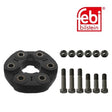 Febi 43488 Flexible Coupling Kit Steel Elastomer Premium Fits BMW X5 2013 - 2018