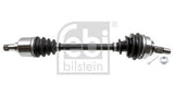 Febi 182592 Drive Shaft Front Axle Left With Nut Fits Citroën C3 2012 - 2016