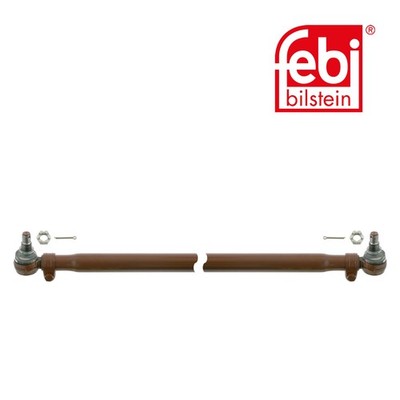 Febi 02737 Tie Rod Front Axle With Crown Nut Premium Grade High Performance