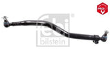 Febi 179648 Drag Link Front Axle Adjustable on One Side With Crown Nut Premium