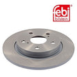 Febi 108382 Brake Disc Rear High Performance Fits Toyota Auris 2015 - 2018