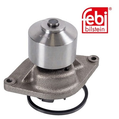 Febi 107650 Water Pump Grey Cast Iron With Seal Ring Premium High Performance