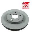 Febi 22156 Brake Disc Front Premium Fits Mercedes-Benz E-Class 2003 - 2009